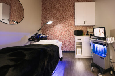 This is a room inside the Med Spa Clinic
