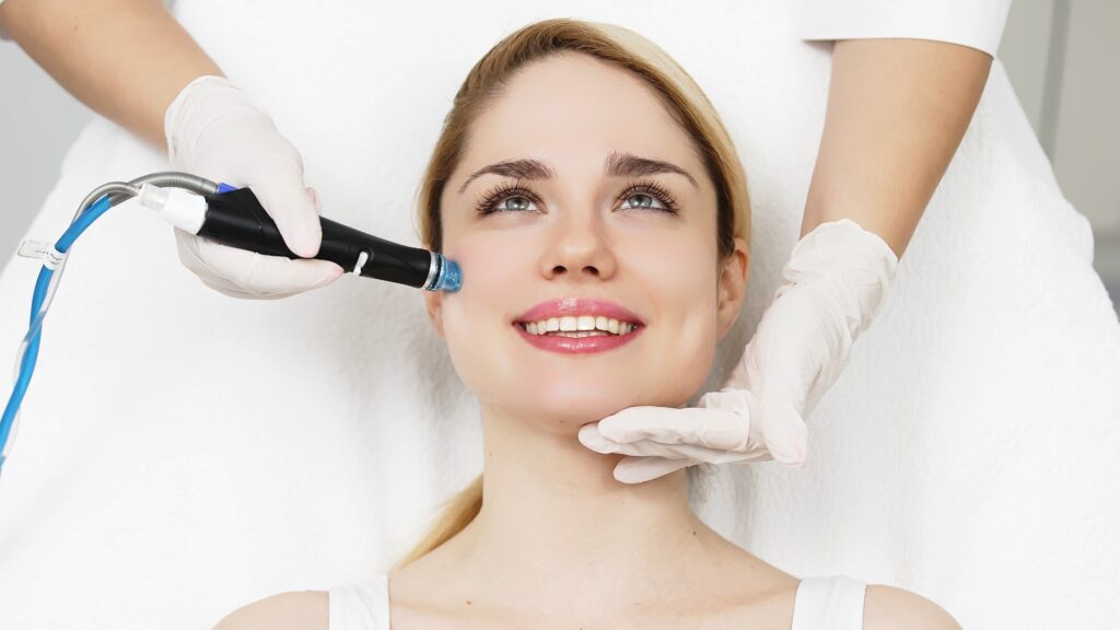 Facial and Hydrafacial